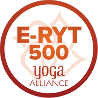 Zertifikat E-RYT 500 der Yoga Alliance