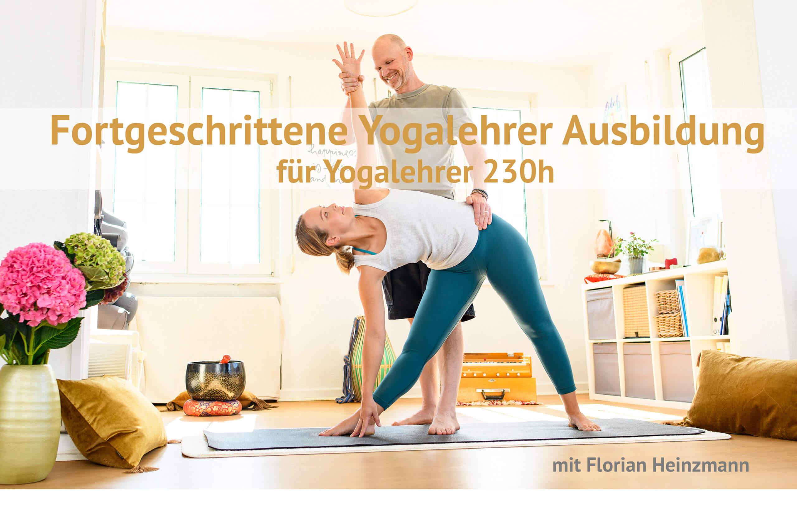 Yogalehrer Florian Heinzmann 